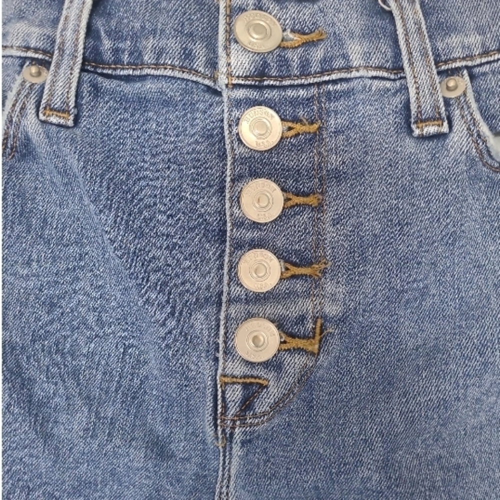 HUDSON Blair High-Rise Super Skinny Jeans in Sparrow Size 27 - Picture 7 of 12